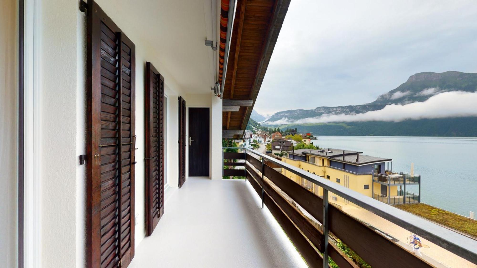 Modern And Charming Apartment On The Shores Of Lake Lucerne Gersau Kültér fotó