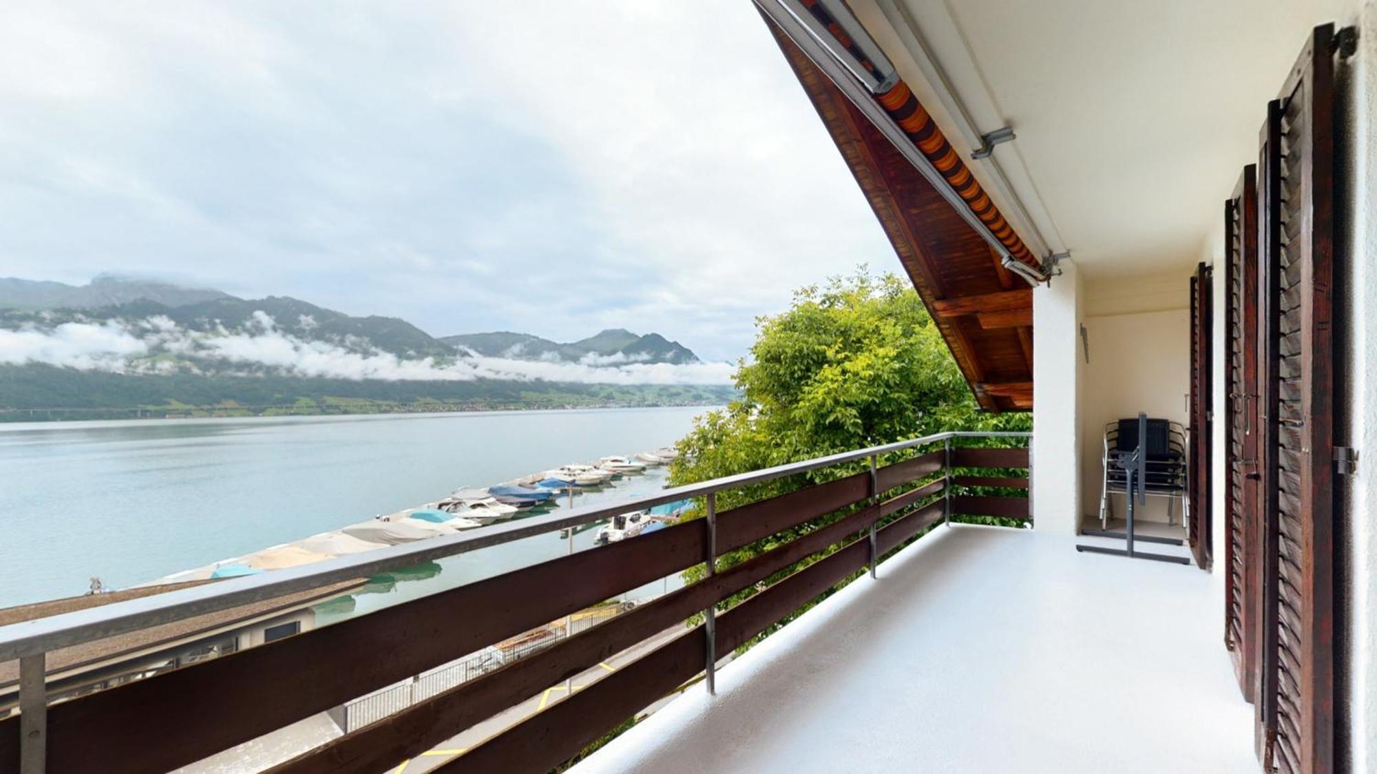 Modern And Charming Apartment On The Shores Of Lake Lucerne Gersau Kültér fotó