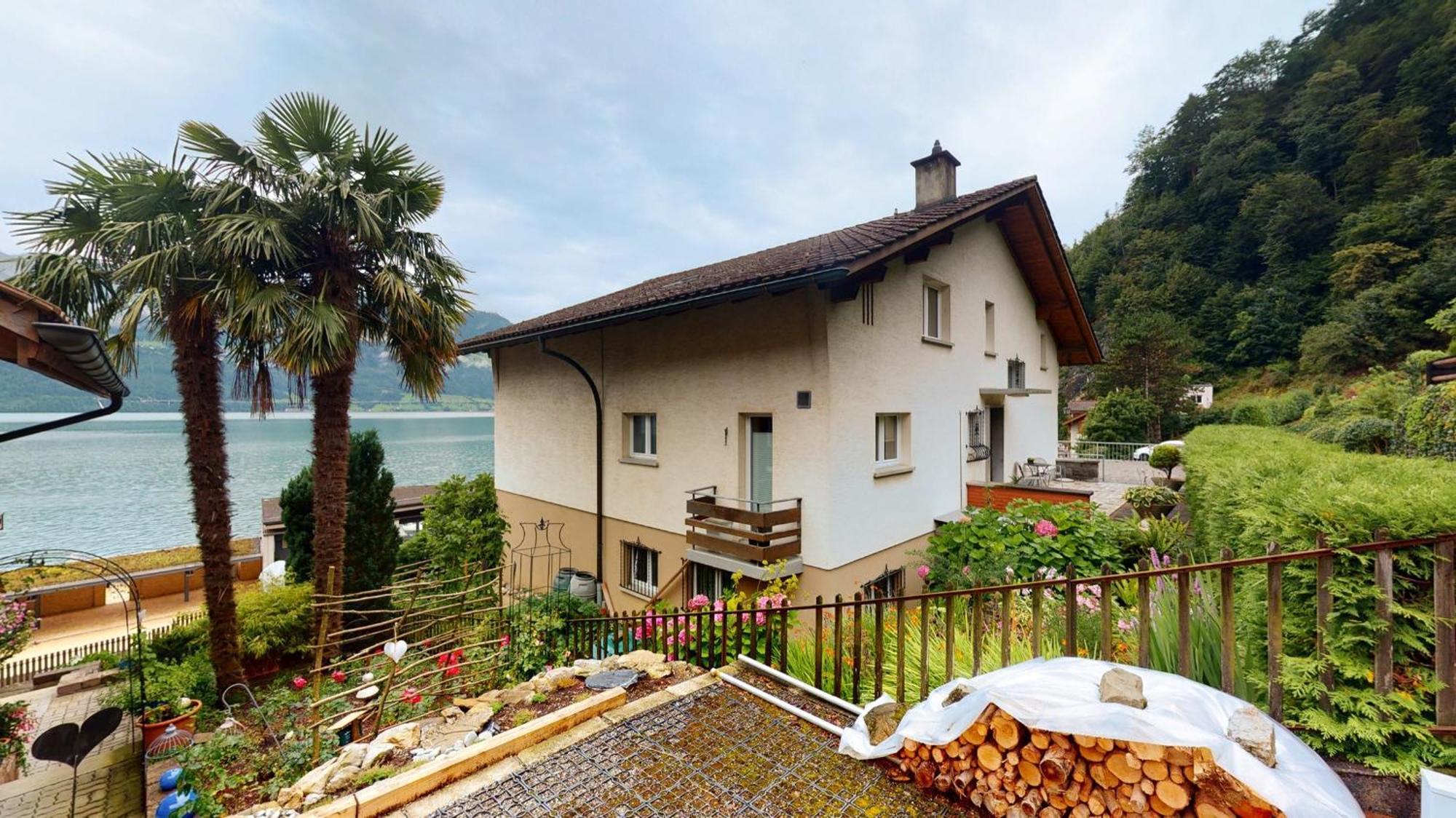 Modern And Charming Apartment On The Shores Of Lake Lucerne Gersau Kültér fotó